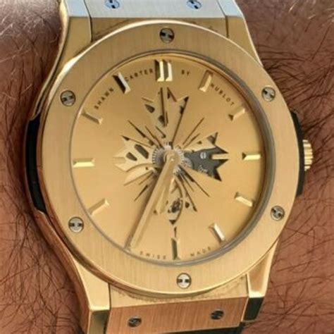 Hublot Classic Fusion Shawn Carter 18K Gold Limited Edition.